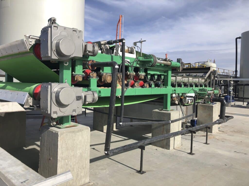 equipment of and the site of the Northern Delaware Basin Landfill