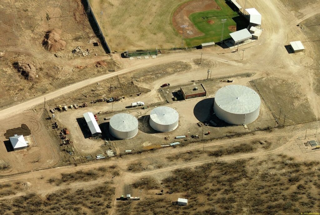 Crane County Water District Water System water tower
