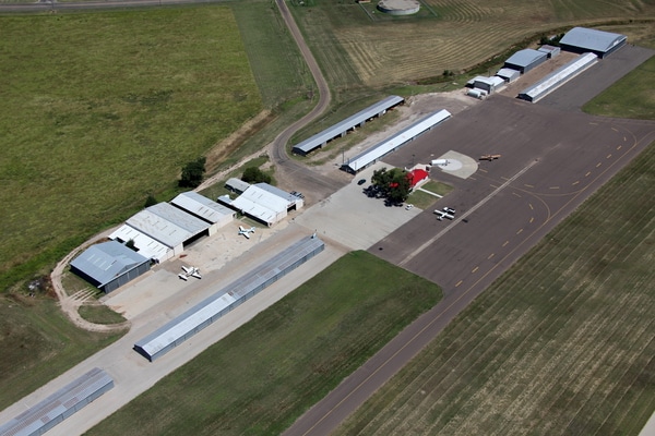 aerial view of the plainview/hale cunty airport