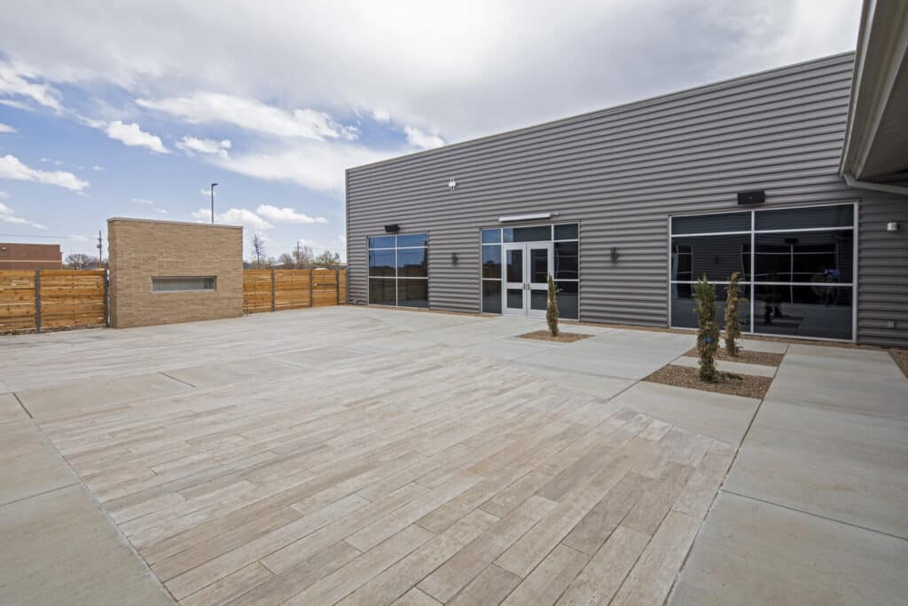 exterior of Hereford New Civic Center