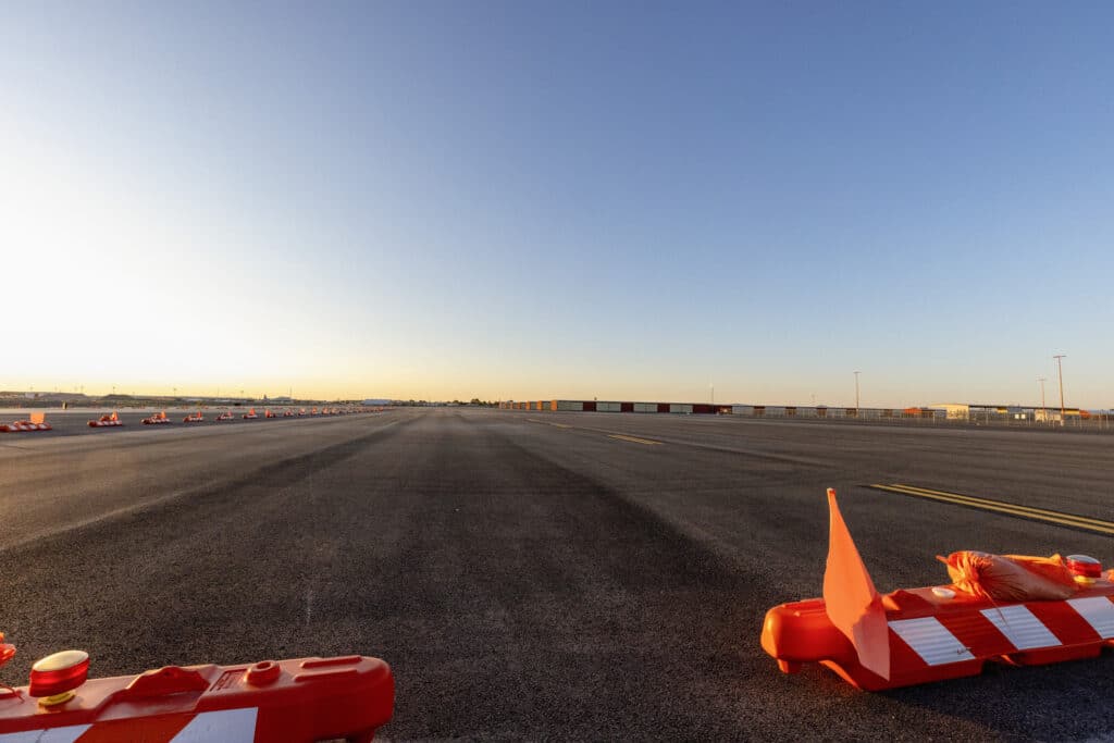El Paso International Airport Taxiway