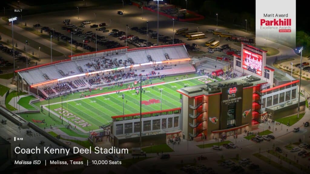Melissa ISD Coach Kenny Deel Stadium