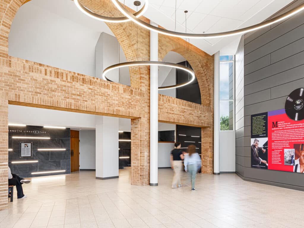 Interior of Abilene Christian University building