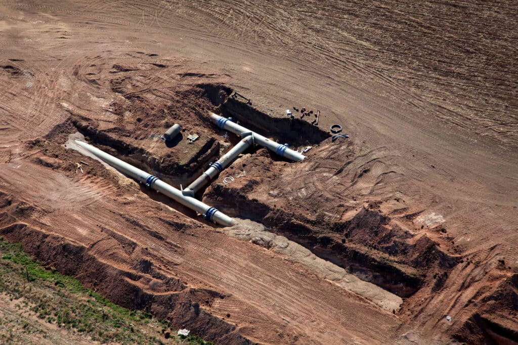 exterior of Interior of the Potter County Well Field