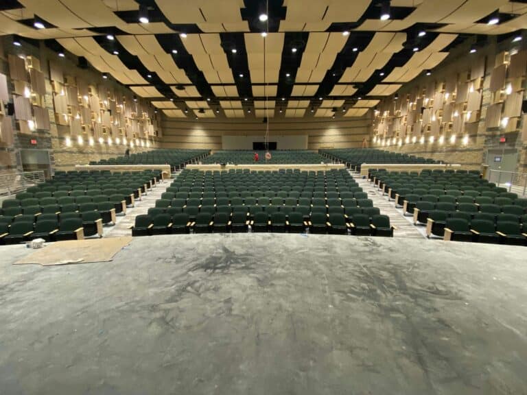 A auditorium for Monahans High School