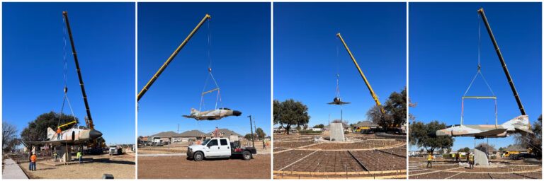 F-4D Phantom being moved