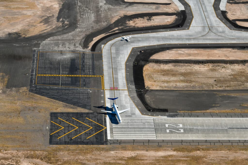 Taxiway J & K2 at El Paso International Airport