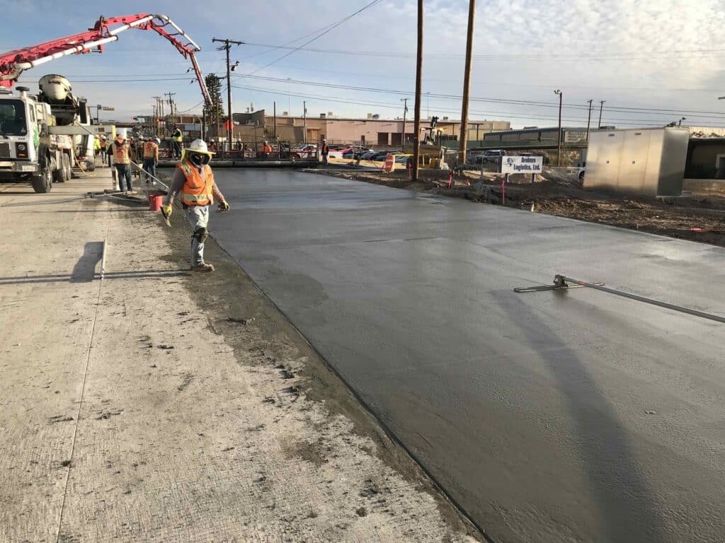 Reconstruction of El Paso Hawkins Blvd