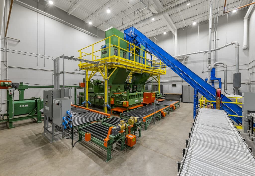Interior view of Lubbock Cotton Classing Lab