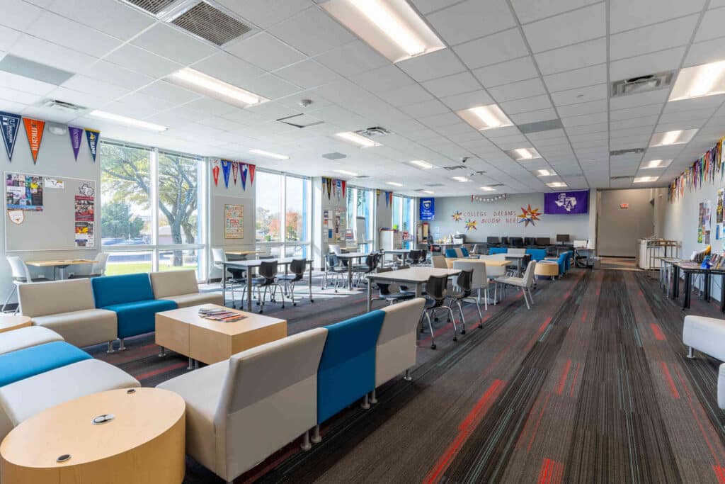 classroom at Fort Worth ISD Southwest HS