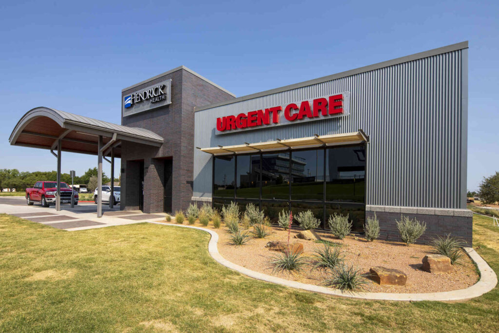 Exterior of Hendrick Urgent Care
