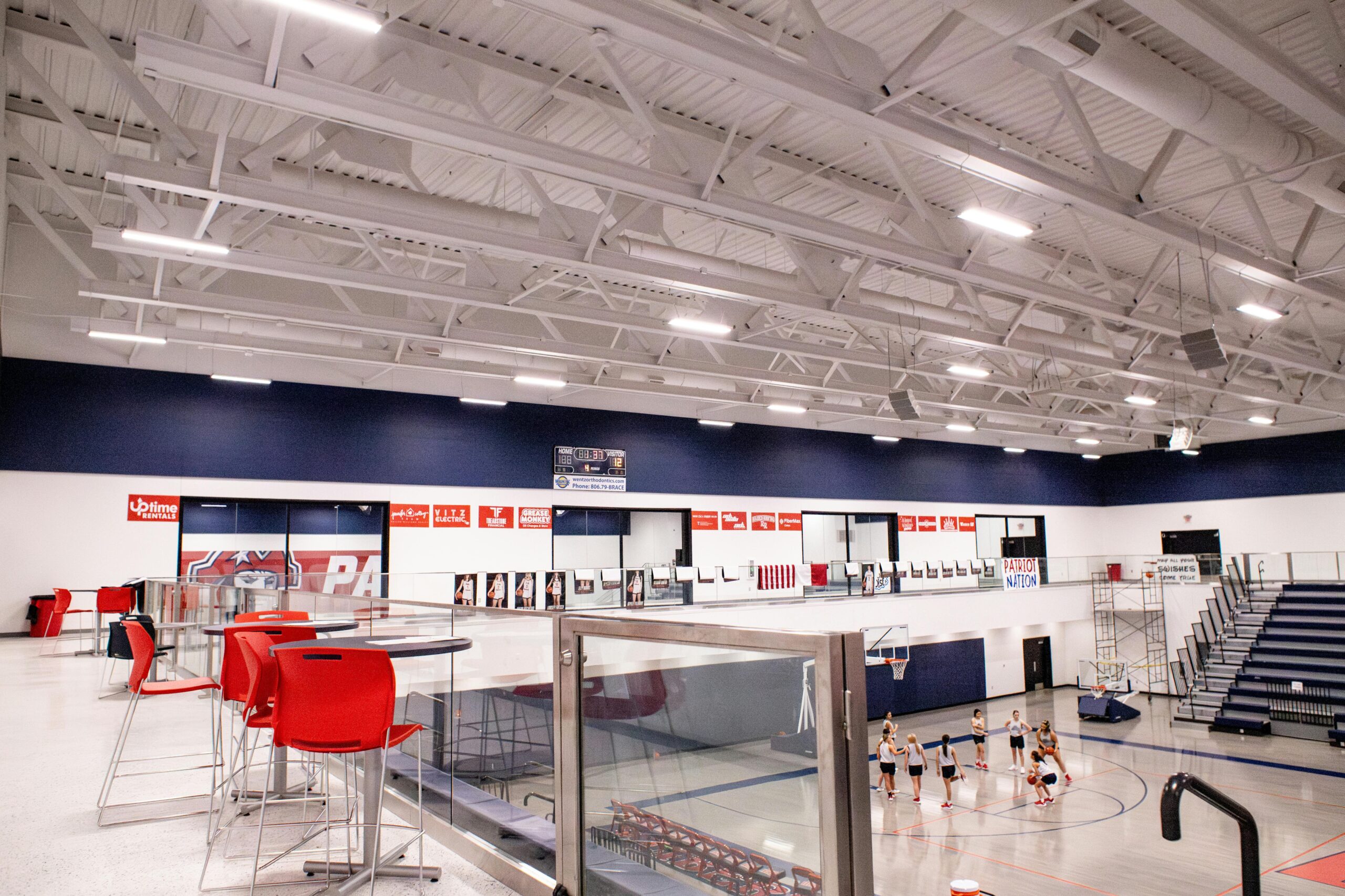 Lubbock Cooper ISD storm shelter and gymnasium
