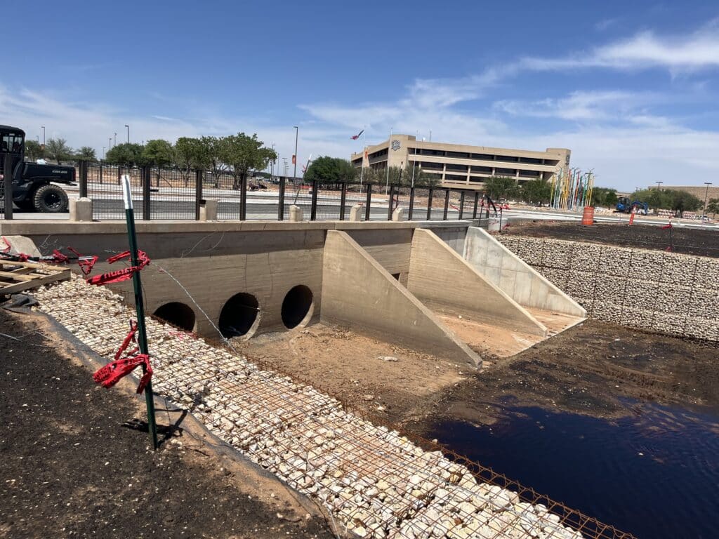 UTPB Drainage Project - Culvert
