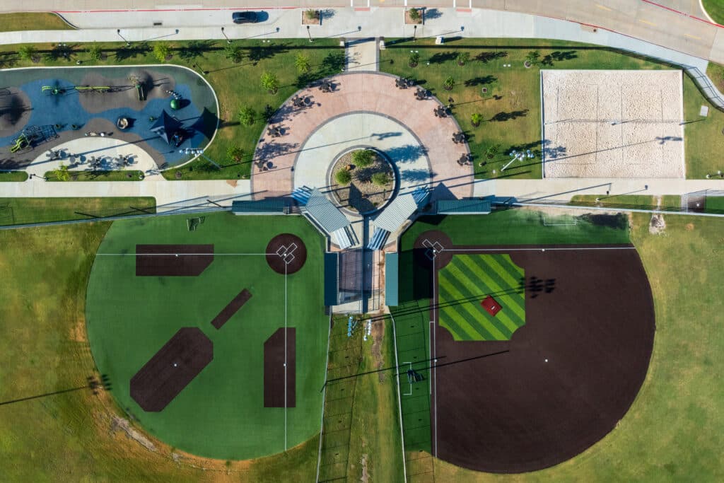 Aerial of Joe Perry Sports Complex