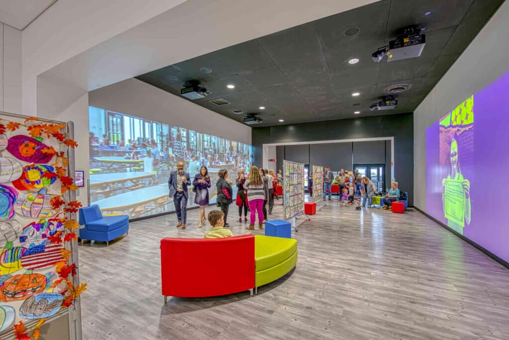 Interior of Lubbock-Cooper ISD East Elementary School
