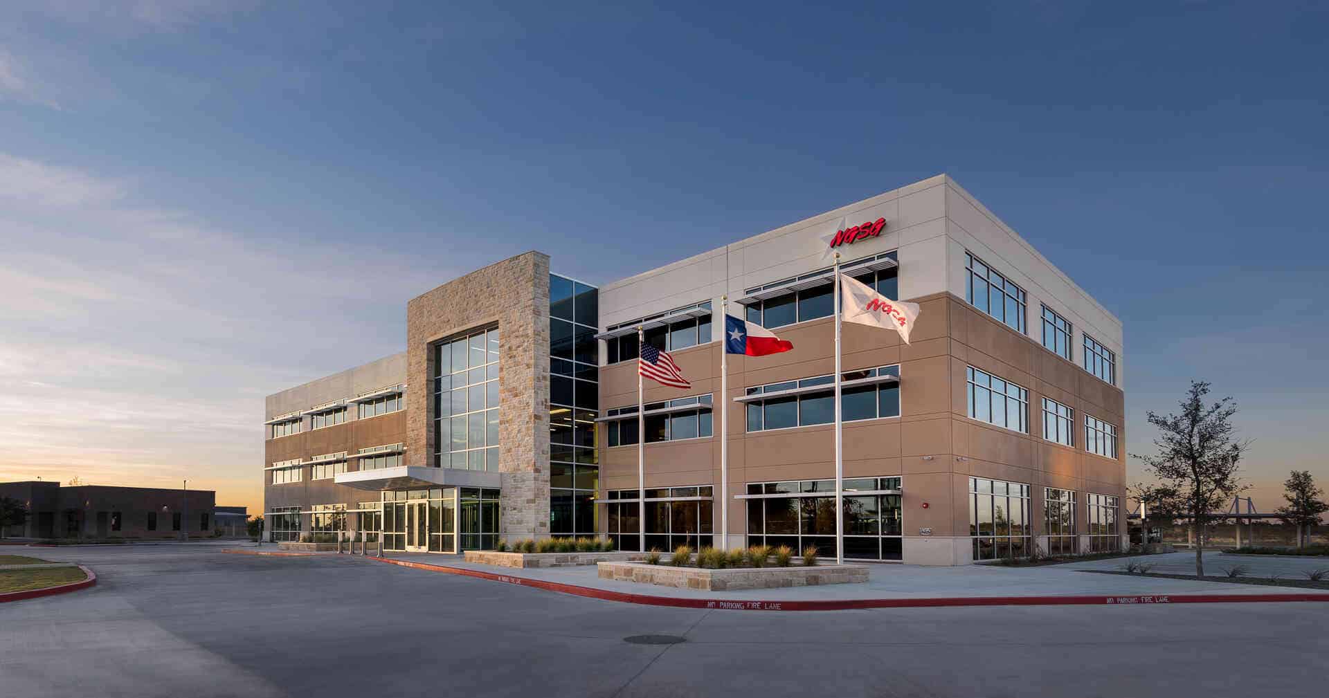 Exterior of new corporate headquarters