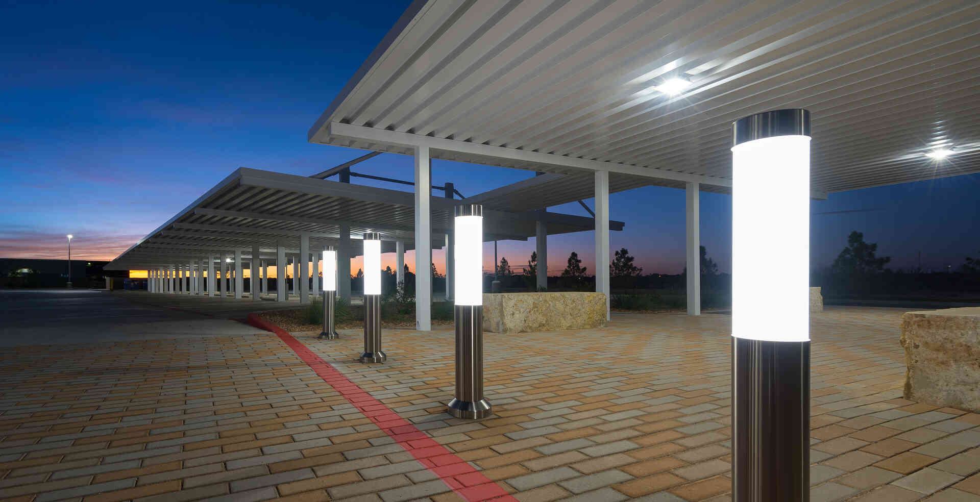 Exterior of new corporate headquarters