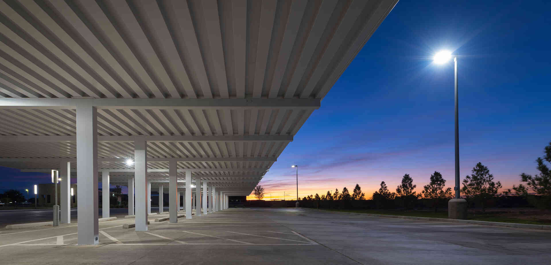 Exterior of new corporate headquarters