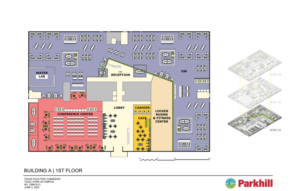 Conceptual Plans of TCEQ Headquarters