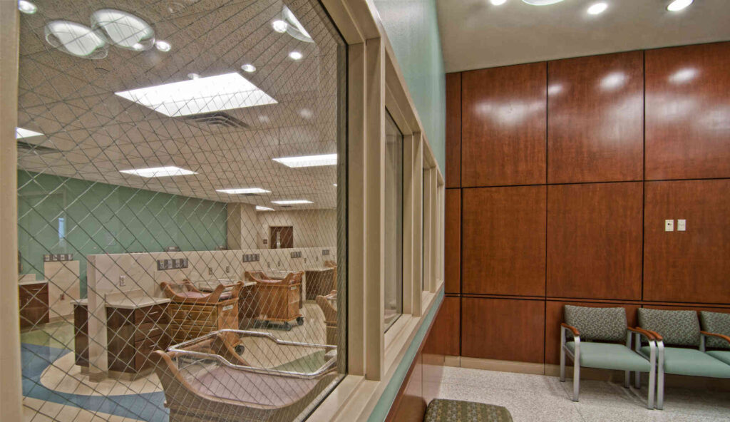 Interiors of East Tower University Medical Center
