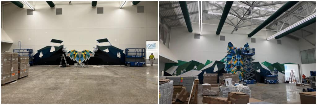 Interior of Monahans-Wickett-Pyote ISD