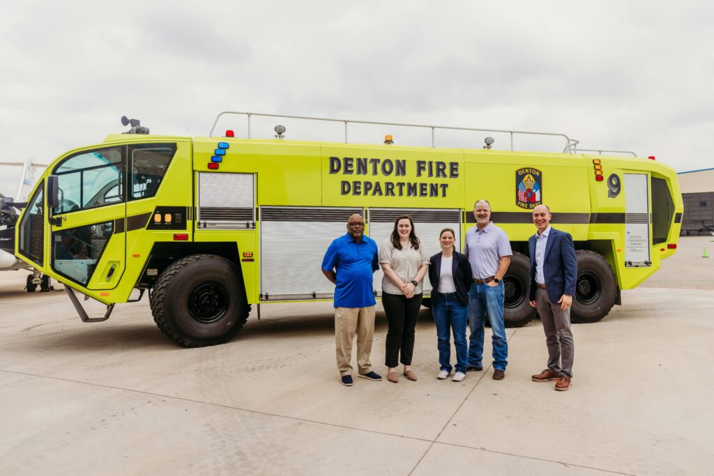 multifunctional Aircraft Rescue and Fire Fighting (ARFF) facility in Denton, TX