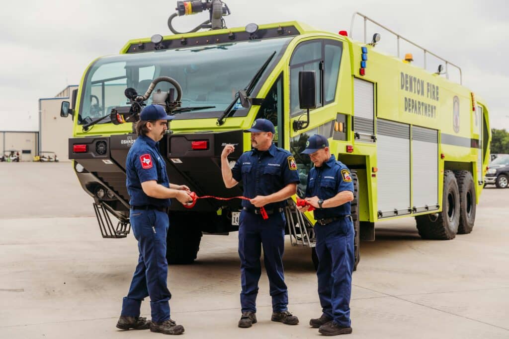 multifunctional Aircraft Rescue and Fire Fighting (ARFF) facility in Denton, TX