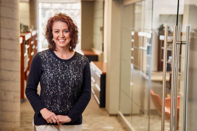 office portrait of Kristi Laverty