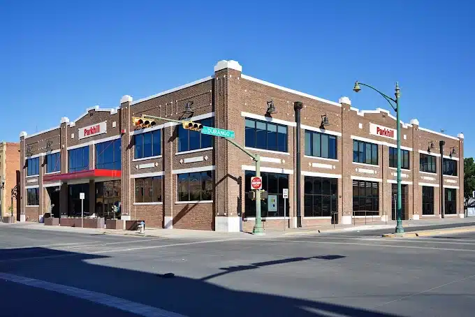 Parkhill El Paso building that originally housed Firestone Tire Company.
